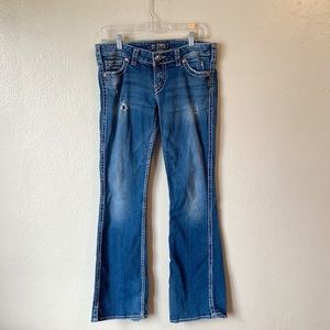 Silver Jeans Twisted Boot Cut Low rise Size 30